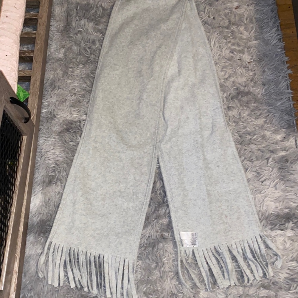 Heather grey scarf